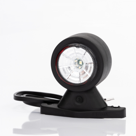 Lampa de gabarit LED, cu brat scurt si cablu, 8,8cm, din cauciuc flexibil, 12/24V [4]
