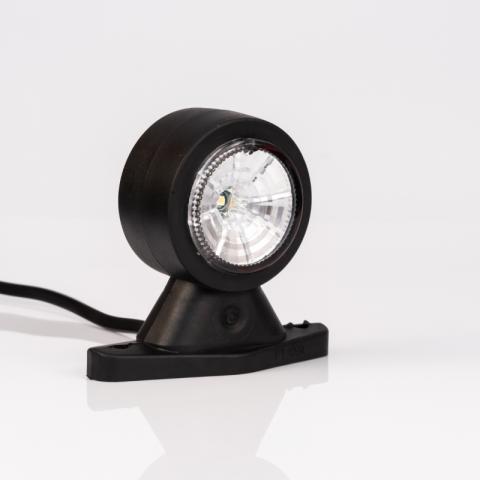 Lampa de gabarit LED, cu brat scurt si cablu, 8,8cm, din cauciuc flexibil, 12/24V [6]