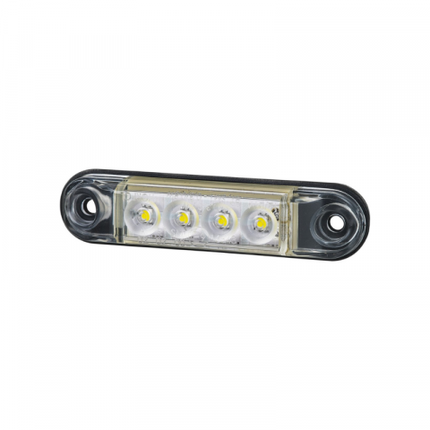 Lampa de gabarit LED SLIM Rosu, Alb, Galben, 12/24V, IP68, 7.75 x 1.85 x 1.09cm [1]