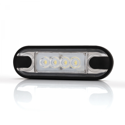 Lampa de Gabarit LED Slim, Rosu, Alb sau Portocaliu,12/24V, IP68, 8.42 x 27.7 x 1.1cm, suprafate plane sau curbate [6]