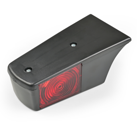 Lampa de gabarit pentru plafon SKYLED ORM, alb-rosu, SCANIA Seria 2 [5]