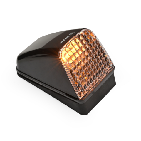 Noutati - Lampa de gabarit pentru plafon VOLVO, LED portocaliu, dispersor transparent, 24V