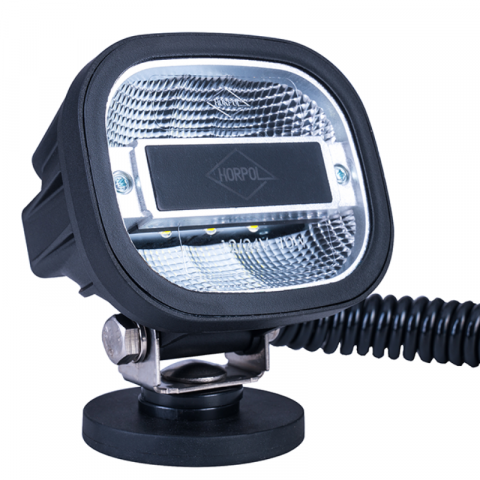 Lampa de Lucru LED, Magnetica, 1200lm, 10W, Cablu Spiralat 8m, Priza Bricheta 12/24V, IP68, 10 x 11.1cm [1]