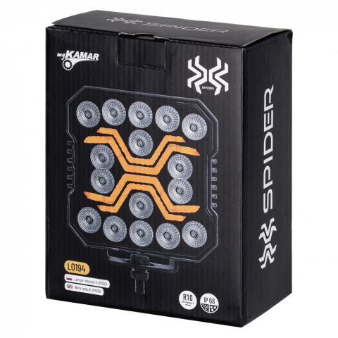 Lampa de lucru LED Spider, 4200Lm, 60W, 13.4 x 14.68cm, IP68 [5]
