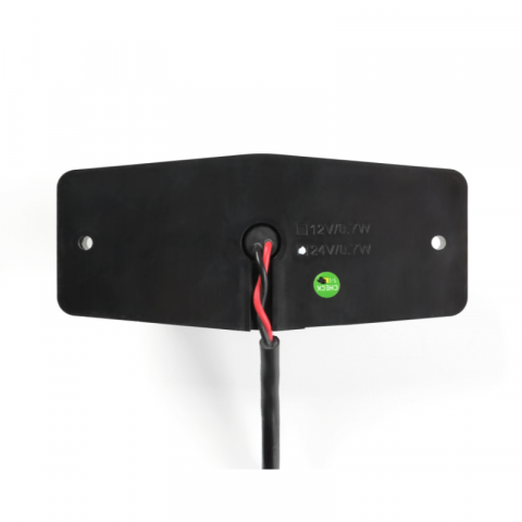 Lampa LED Double Burner 24V, 12,7 x 5,5 cm, portocalie, 8 LED-uri, lumini gabarit, lampa pentru camioane si TIR-uri [4]