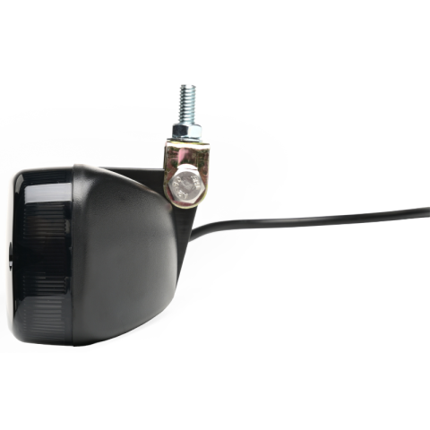 Lampa de pozitie LED, TALMU, 24V, dispersor fumuriu alb, montare sub bara, contur camion [1]