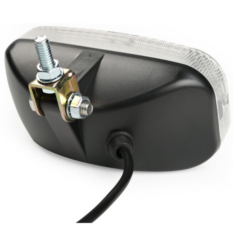 Lampa de pozitie LED TALMU, 24V, alb, dispersor transparent, suport reglabil, montaj sub bara [7]