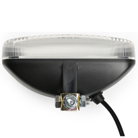 Lampa de pozitie LED TALMU, 24V, alb, dispersor transparent, suport reglabil, montaj sub bara [6]