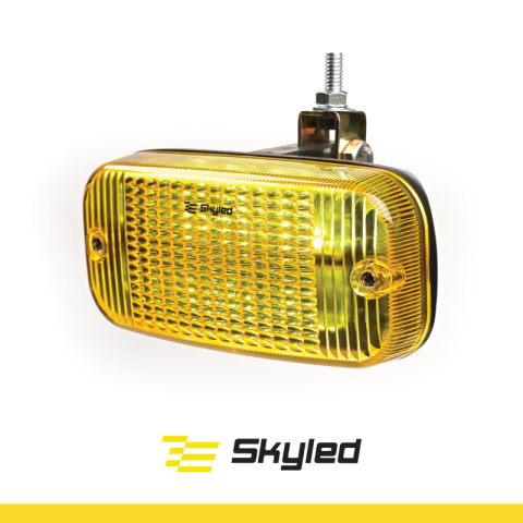 Lampa de pozitie LED, TALMU 24V, Galbena, Tip Citrica pentru Camion