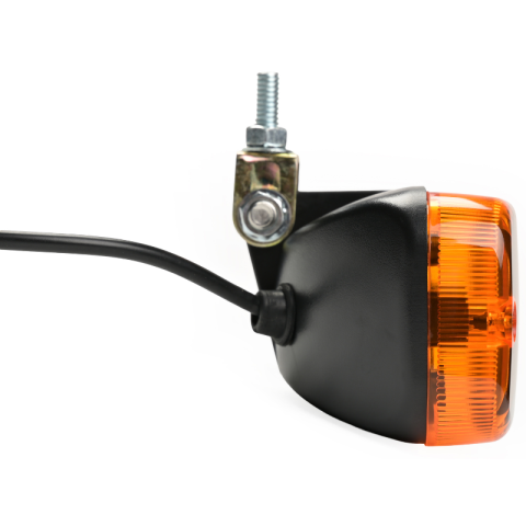 Lampa de pozitie LED, TALMU, 24V, dispersor portocaliu, montare sub bara, contur camion [4]