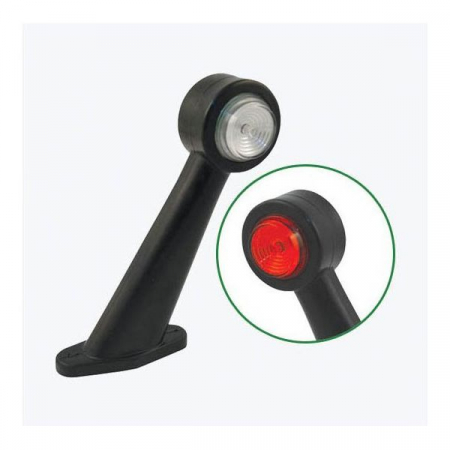 Lampa gabarit bu brat Oblic Lung DLD002.3, dispersor rosu si alb - EGKAL DLG002.3 [1]