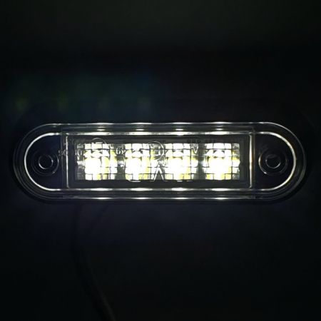 Lampa gabarit cu 4 LED-uri, 12  24V - Truck LED L1310, L1309, L1311 [0]