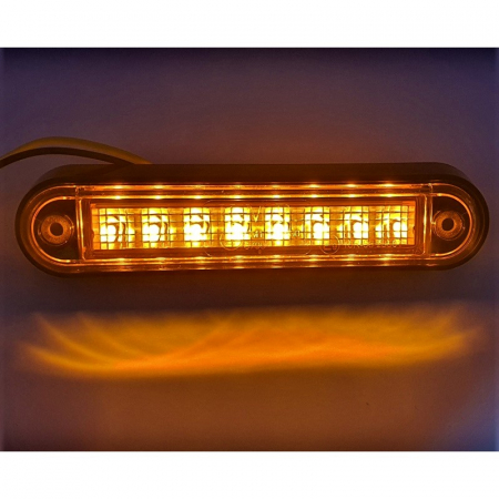 Lumini, Becuri, Proiectoare - Lampa gabarit cu 8 LED-uri, 12  24V - Truck LED L3413, L3412, L1314