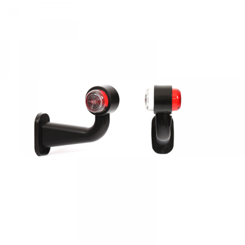 Lampi gabarit cu brat - Lampa gabarit cu brat lung la 90 grade cu bec R5W, albrosie, 18.15cm - WAS 265I
