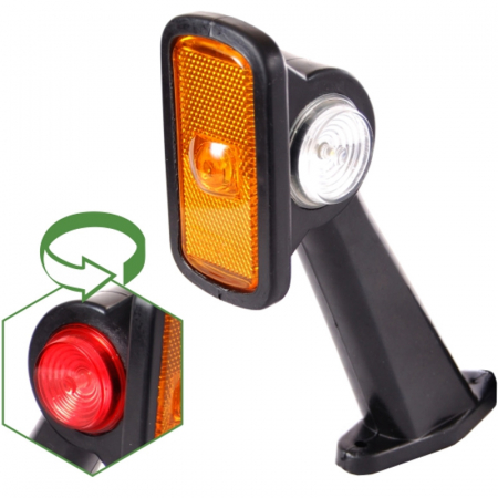 Lampa gabarit cu brat lung si 3 culori Alb, Galben, Rosu - EGKAL DLG002.7 [1]