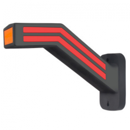 Lampa gabarit cu brat lung si demnalizare dinamica cu efect neon - Truck LED L1307 L1308