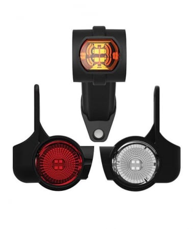 Lampa gabarit cu brat scurt FT 140 Tip W, FT140 FT-140 cu cauciuc elastic LED - Fristom