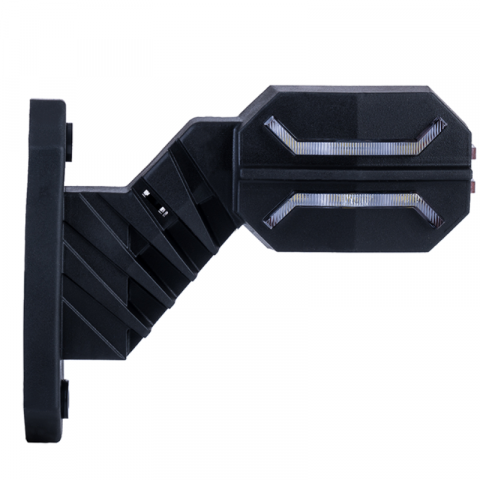 Lampa Gabarit cu brat scurt LED 3 Functii, cu Brat Scurt, Dragon, 13.5cm, 12V/24V, IP68 [3]
