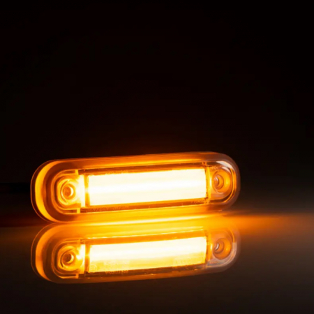 Lumini, Becuri, Proiectoare - Lampa gabarit cu efect de neon, 11 x 3.5cm, 12 / 24V