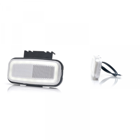 Lampa gabarit, LED, 10.3 x 3.6cm, suport inclus, cu reflectorizant [28]