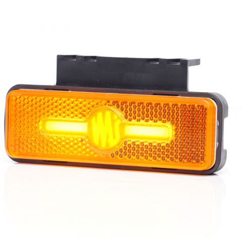 Lampi Gabarit LED - Lampa gabarit porocaliu LED 10.3 x 3.6cm, suport inclus, reflectorizant