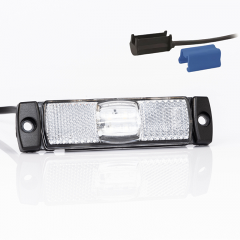 Lampi Gabarit LED - Lampa Gabarit LED, 12/24V, Conector Rapid QS075, 13 x 3.2cm