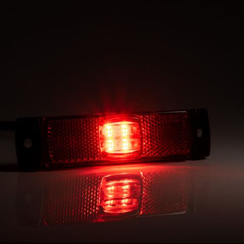 Lampa Gabarit LED, 12/24V, Conector Rapid QS075, 13 x 3.2cm [2]