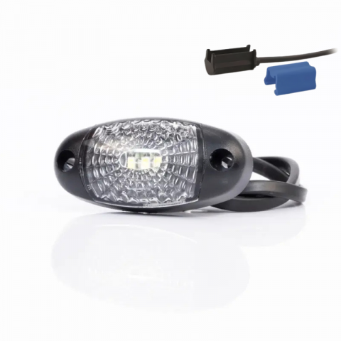 Lampi Gabarit LED - Lampa Gabarit LED, 12/24V, Conector Rapid QS075, 7.2 x 3.4cm