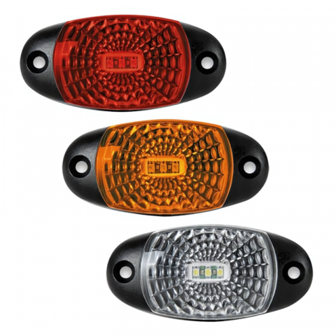 Lampa Gabarit LED, 12/24V, Conector Rapid QS075, 7.2 x 3.4cm [2]