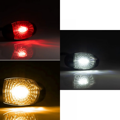 Lampa Gabarit LED, 12/24V, Conector Rapid QS075, 7.2 x 3.4cm [4]