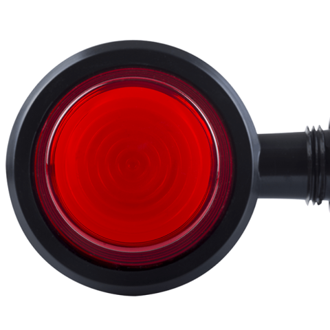 Lampa gabarit LED, 12V 24V, alb rosu, cu brat scurt, efect neon, universala [2]