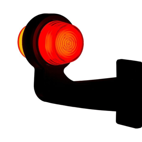 Lampa gabarit LED Neon, 18 LED-uri, brat lung 19.25cm, lumina pozitie, 12/24V, stanga/dreapta, IP 68 [2]