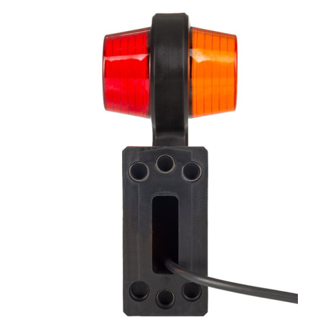 Lampa gabarit LED Neon, 18 LED-uri, brat lung 19.25cm, lumina pozitie, 12/24V, stanga/dreapta, IP 68 [4]