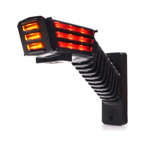 Noutati - Lampa gabarit LED, brat lung, stanga/dreapta, SPOT, 12-24V, IP6K9K