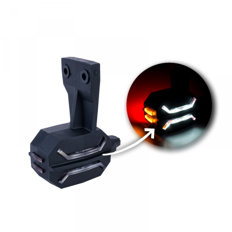 Lampa Gabarit LED cu 3 Functii, Pozitie Fata-Spate si Laterala, 12V/24V, Brat Flexibil, Stanga / Dreapta [6]