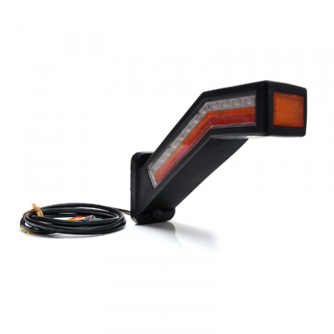 Lampa gabarit cu brat, 5 functii, semnalizare dinamica, 12-24V, IP 6K9K, 23.8cm, LED [5]