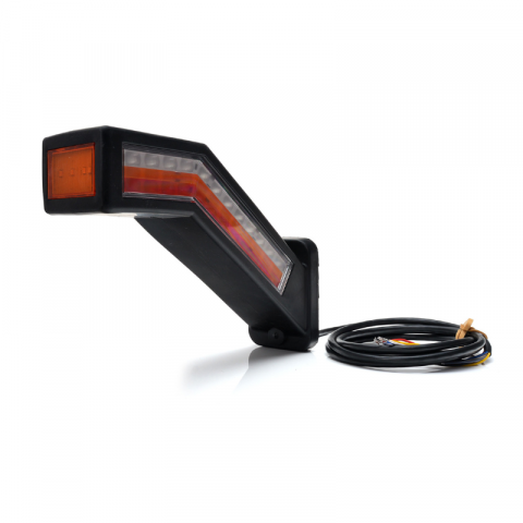 Lampa gabarit cu brat, 5 functii, semnalizare dinamica, 12-24V, IP 6K9K, 23.8cm, LED [5]