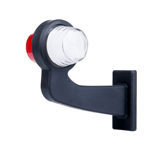 Lampi Gabarit LED - Lampa gabarit LED, cu brat lung, Stanga/Dreapta 12V 24V, alb rosu, efect neon, universala