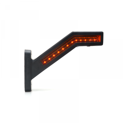 Lampa gabarit LED cu brat, semnalizare dinamica si stop, 12-24V, IP 66/68, 18.5cm [8]