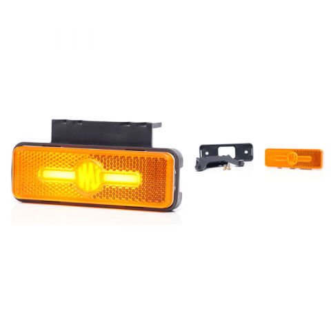 Lampi Gabarit LED - Lampa gabarit LED cu pozitie si semnalizare, reflectorizant, 10.3cm
