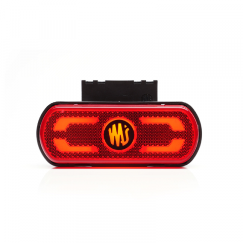 Lampa gabarit LED, cu reflectorizant, 12-24V, IP 6K9K, 13.38cm