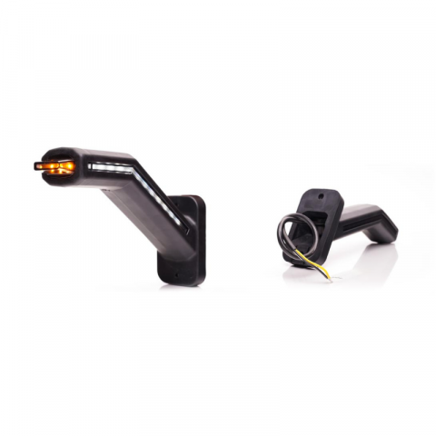 Lampa gabarit LED DARK cu brat si semnalizare dinamica, 12-24V, IP 6K9K, 18.5cm [6]