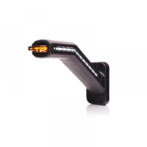 Lampa gabarit LED DARK cu brat si semnalizare dinamica, 12-24V, IP 6K9K, 18.5cm [4]
