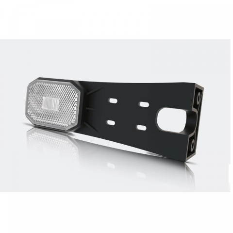 Lampa Gabarit LED Fristom, 17 x 6.3cm, Suport Lung, Universala 12V/24V, cu Reflector [3]