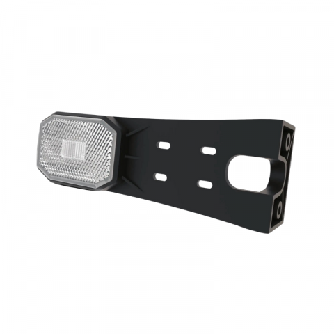Lampa Gabarit LED Fristom, 17 x 6.3cm, Suport Lung, Universala 12V/24V, cu Reflector
