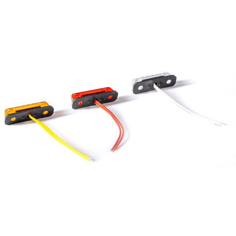 Lampa gabarit LED, fumuriu, 12-30v,  alb, rosu, galben [1]