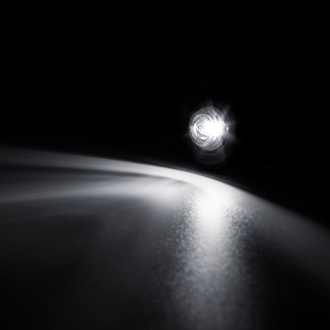 Lampa Gabarit LED GRAPHITE, 2cm, lumina pozitie, lumina gabarit, montaj tub 6cm, 12V-24V [3]