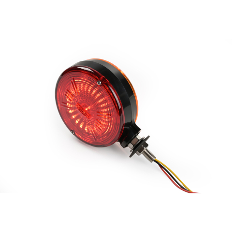 Lampa spaniola gabarit LED Lollipop Star 12/24V, portocaliu-rosu, 10,7 x 15,5 cm [19]