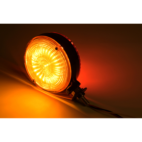Lampa spaniola gabarit LED Lollipop Star 12/24V, portocaliu-rosu, 10,7 x 15,5 cm [23]
