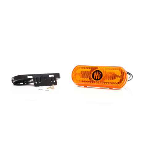 Lampa gabarit LED, pozitie, logo reflectorizant, 12-24V, IP 6K9K, 13.38cm [12]